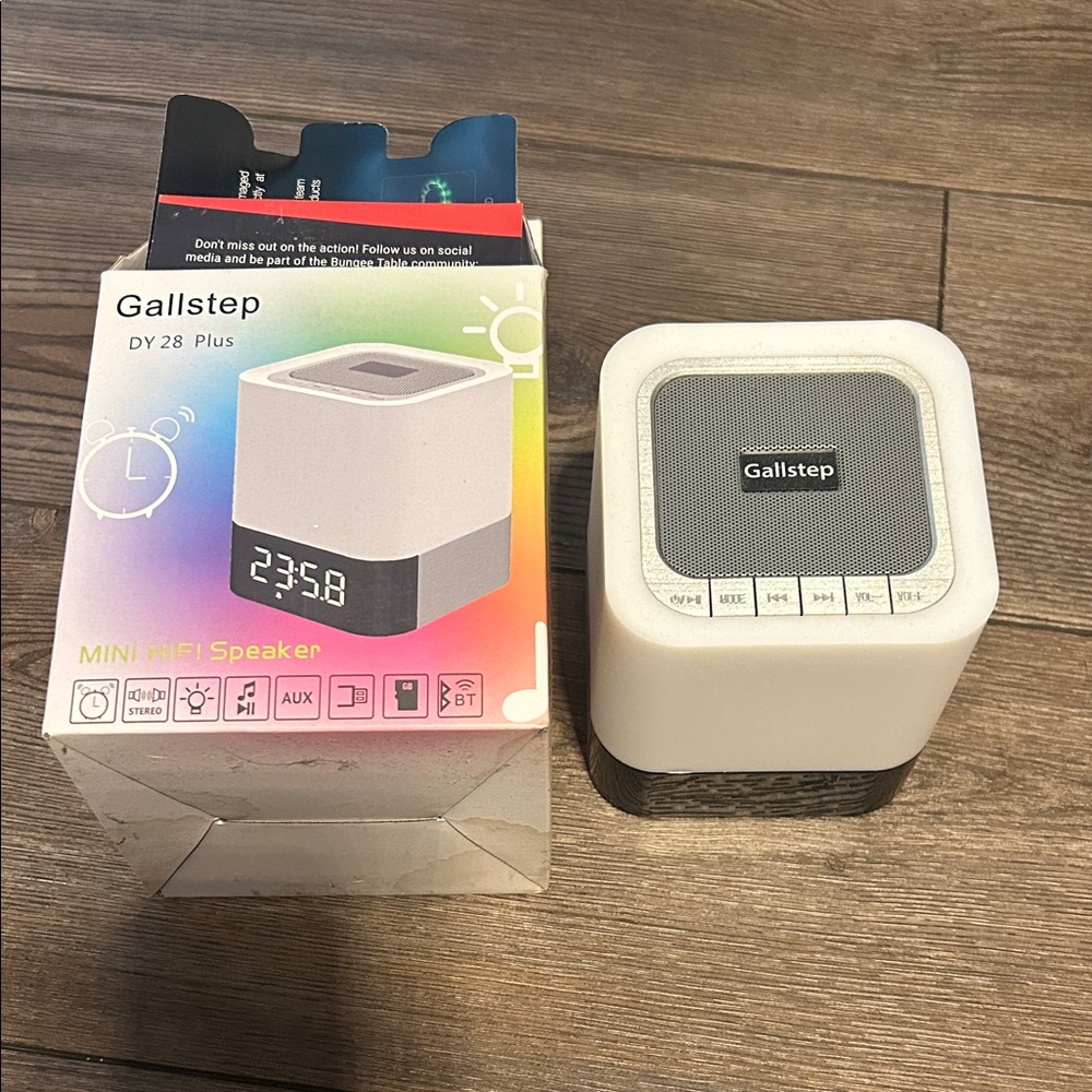 Gallstep Mini Bluetooth Speaker with LED Display